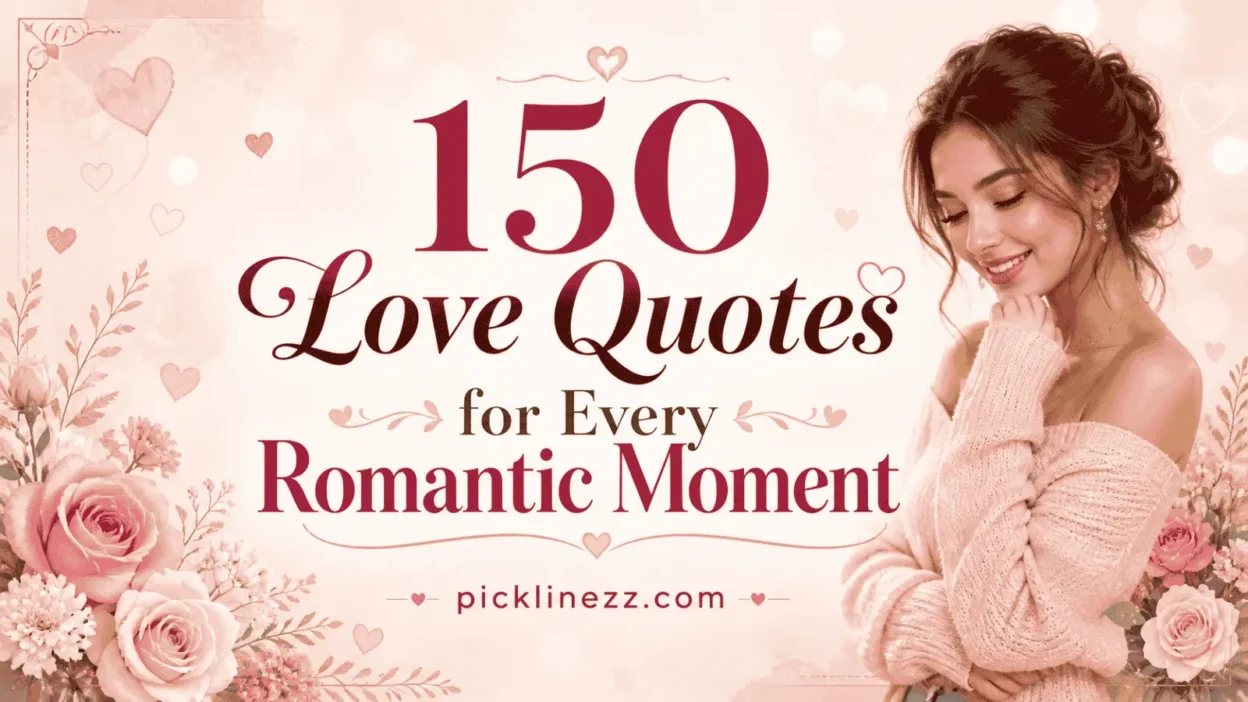 150 Love Quotes for Every Romantic Moment