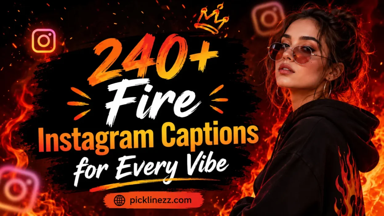 240+ Fire Instagram Captions for Every Vibe