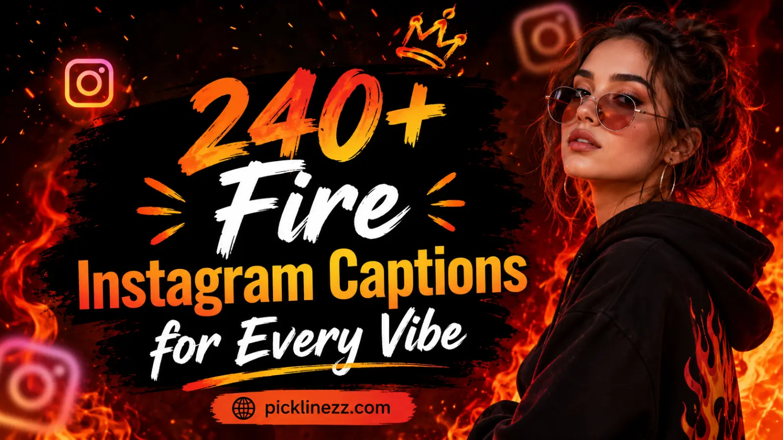 240+ Fire Instagram Captions for Every Vibe