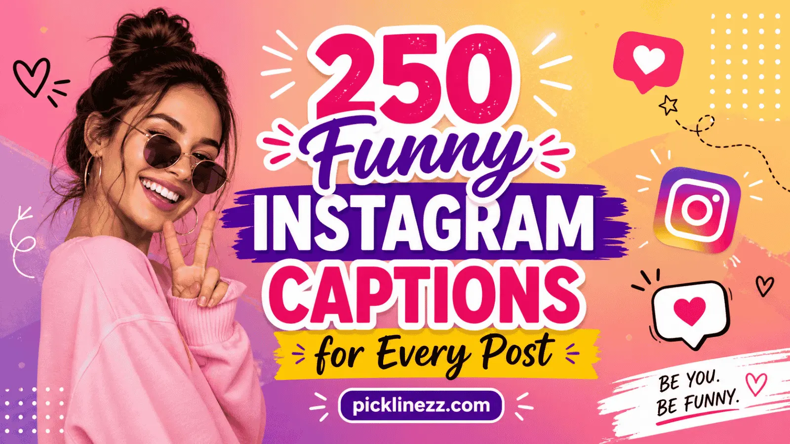 250 Funny Instagram Captions for Every Post