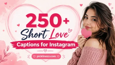 250+ Short Love Captions for Instagram