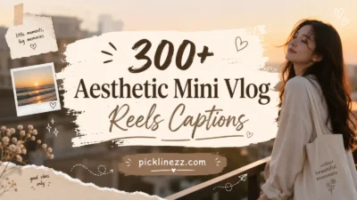 300+ Aesthetic Mini Vlog Reels Captions
