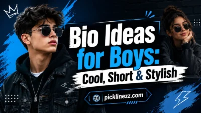 Bio Ideas for Boys: Cool, Short & Stylish