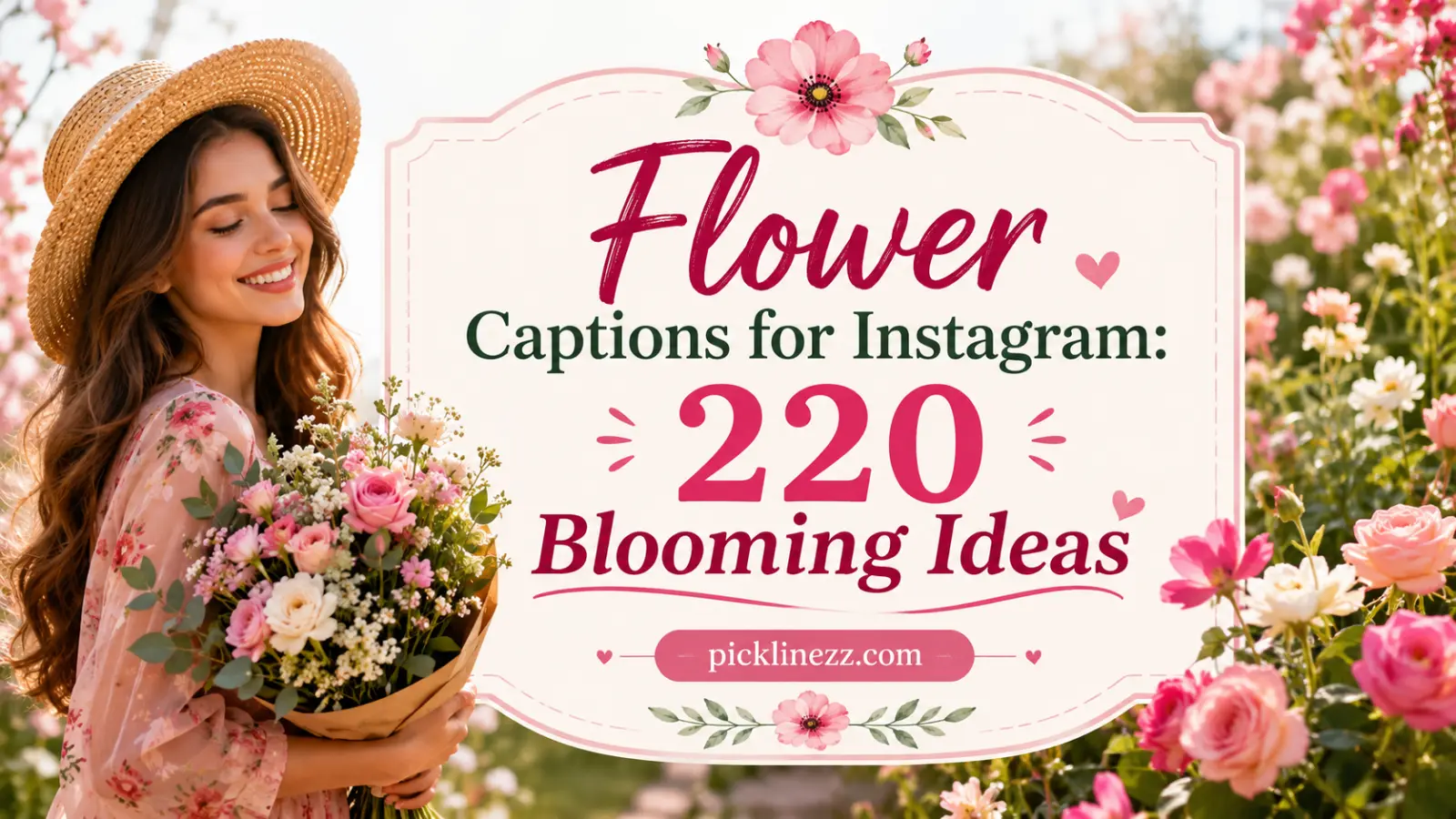 Flower Captions for Instagram: 220 Blooming Ideas