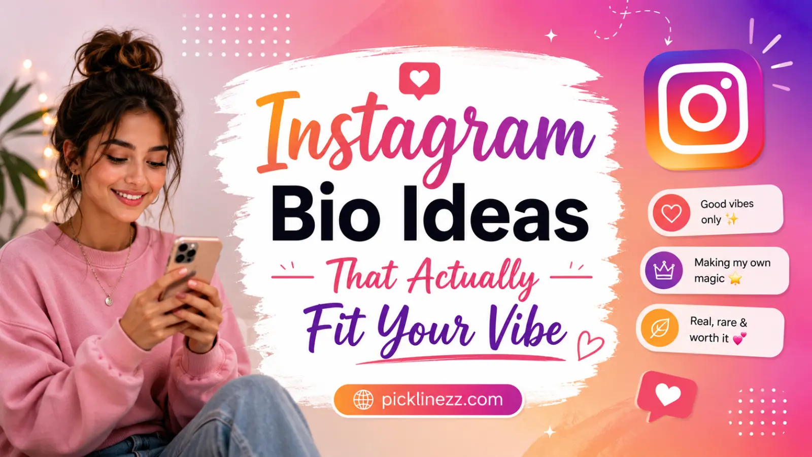 Instagram Bio Ideas That Actually Fit Your Vibe
