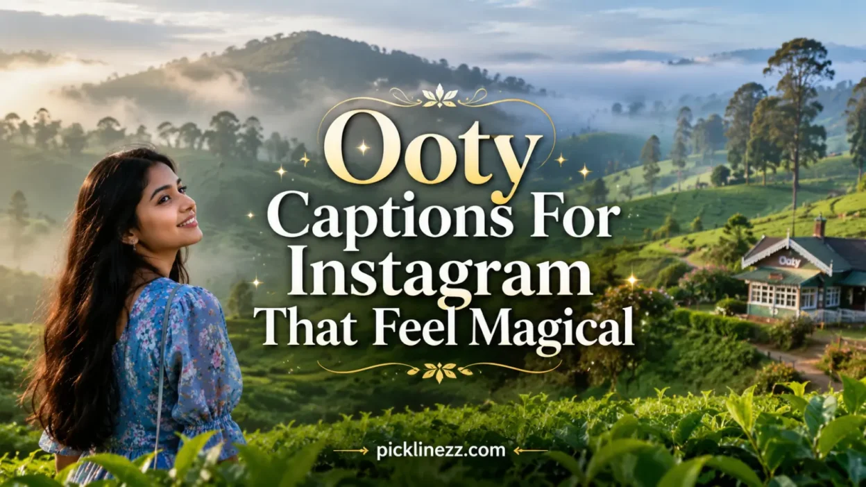 Ooty Captions For Instagram That Feel Magical