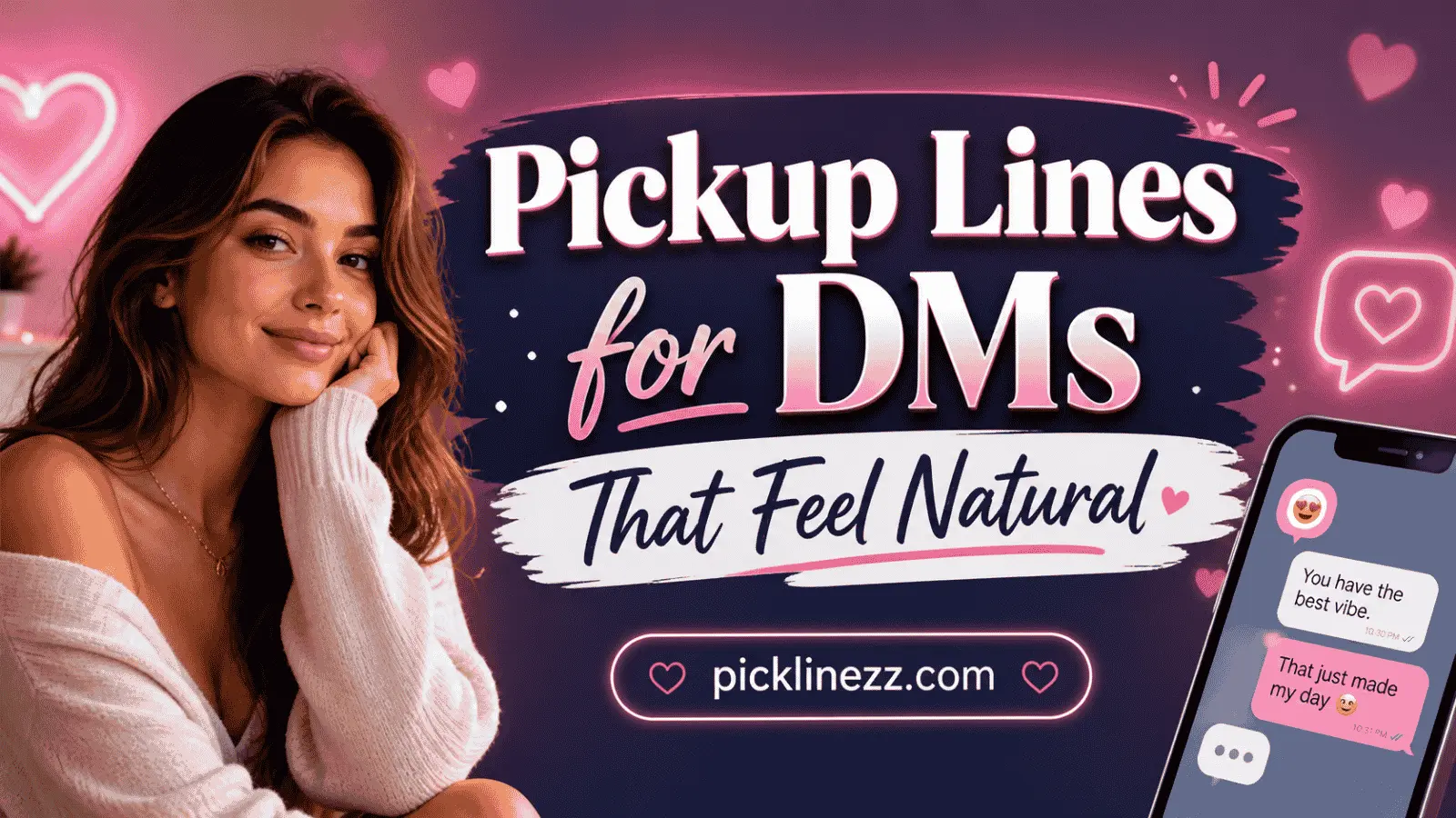Pickup Lines for DMs That Feel Natural