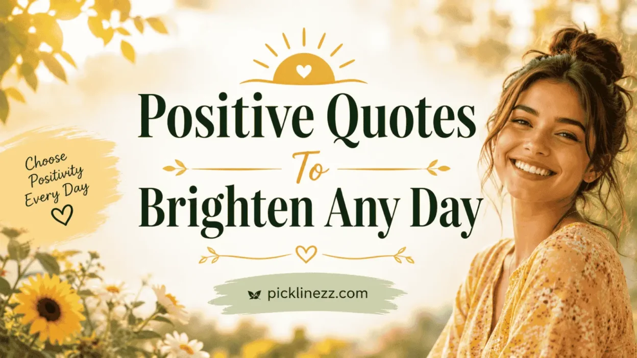 Positive Quotes To Brighten Any Day