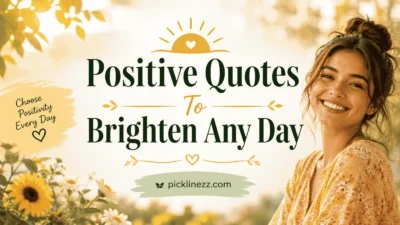 Positive Quotes To Brighten Any Day