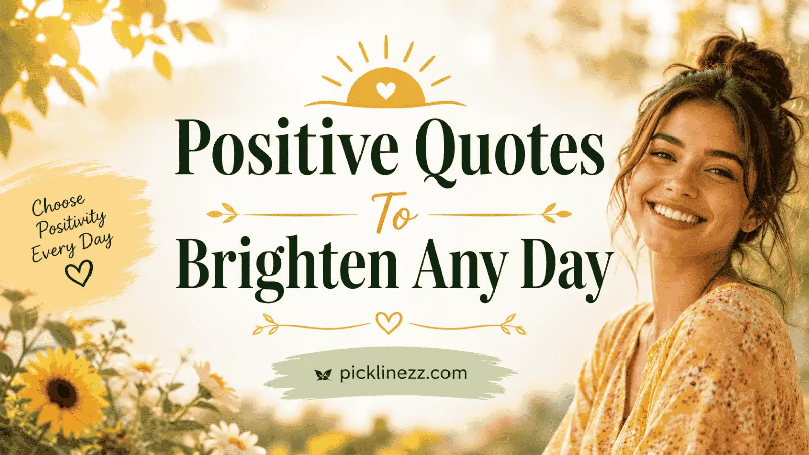 Positive Quotes To Brighten Any Day