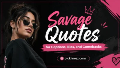 Savage Quotes for Captions, Bios, and Comebacks