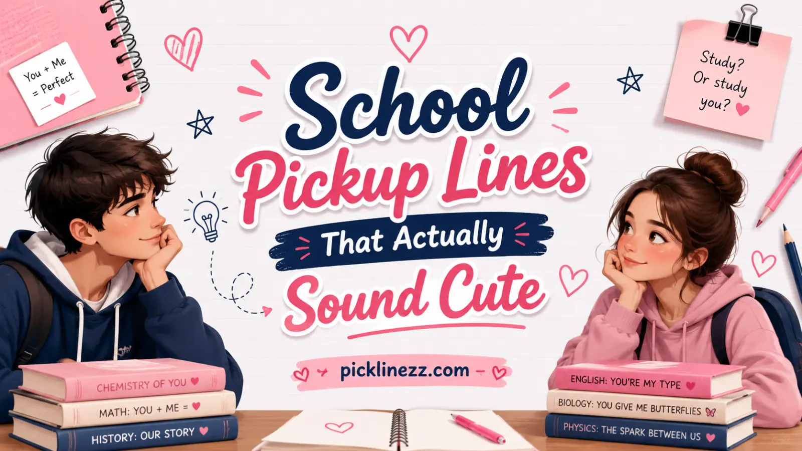 School Pickup Lines That Actually Sound Cute
