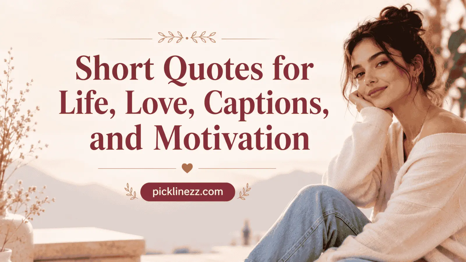 Short Quotes for Life, Love, Captions, and Motivation