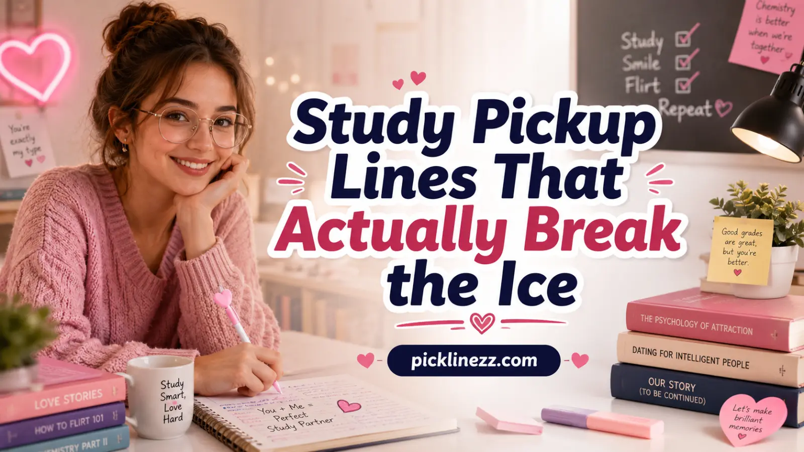 Study Pickup Lines That Actually Break the Ice