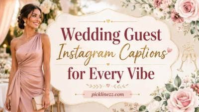 Wedding Guest Instagram Captions for Every Vibe