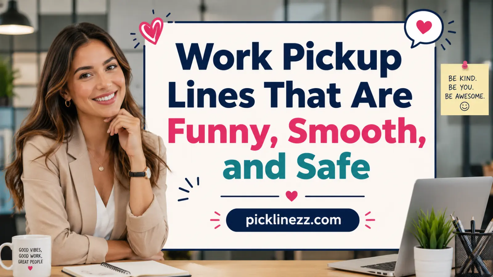 Work Pickup Lines That Are Funny, Smooth, and Safe