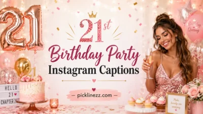21st Birthday Party Instagram Captions