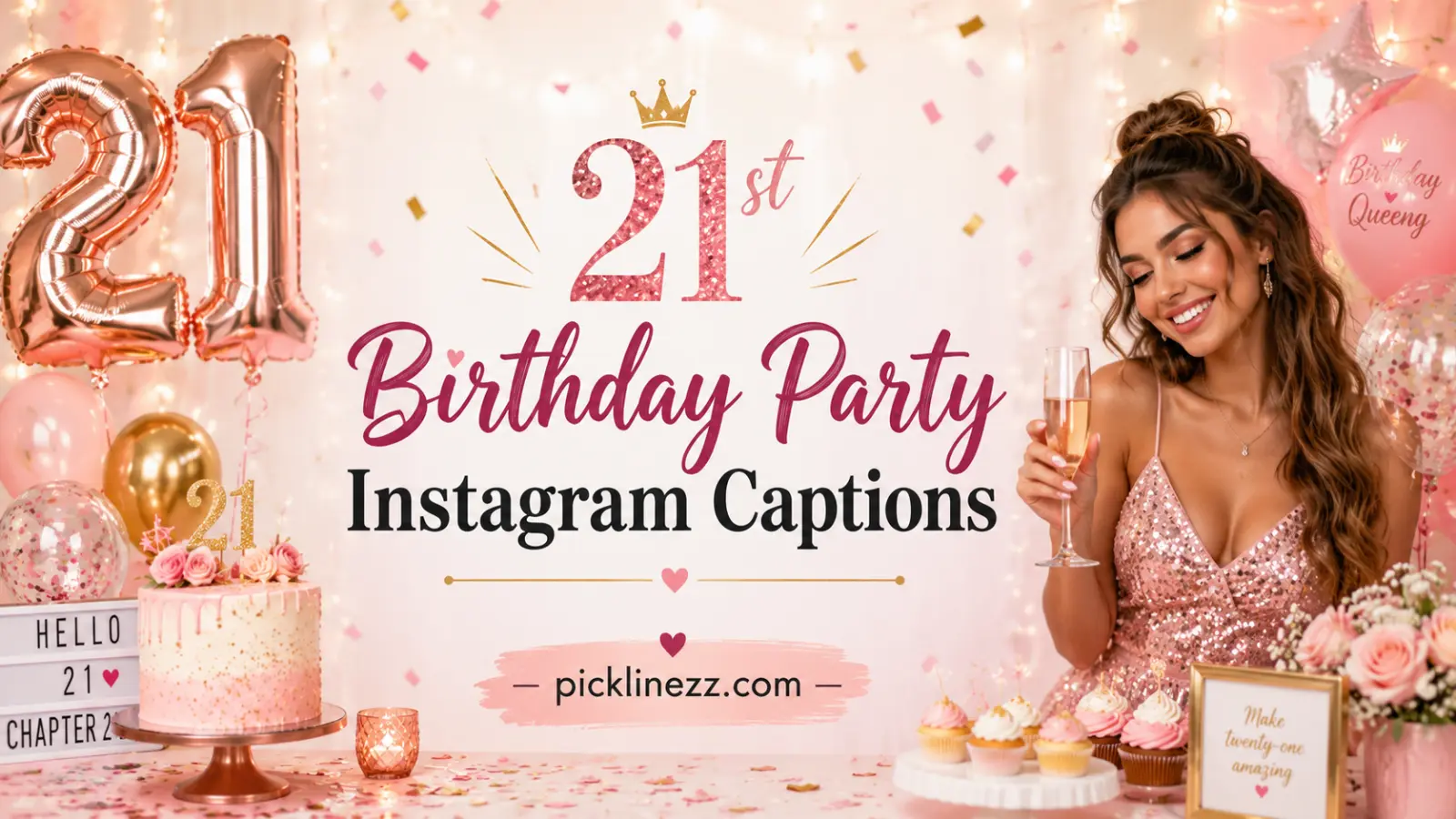 21st Birthday Party Instagram Captions