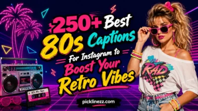 250+ Best 80s Captions for Instagram to Boost Your Retro Vibes