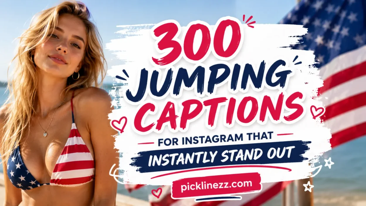 300 Jumping Captions for Instagram That Instantly Stand Out