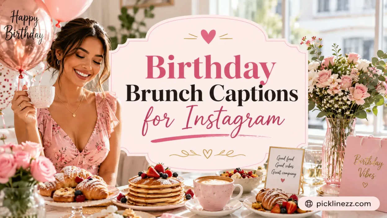 Birthday Brunch Captions for Instagram