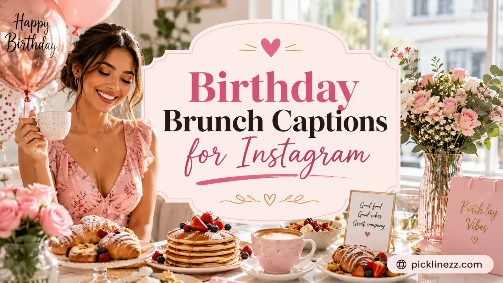 Birthday Brunch Captions for Instagram
