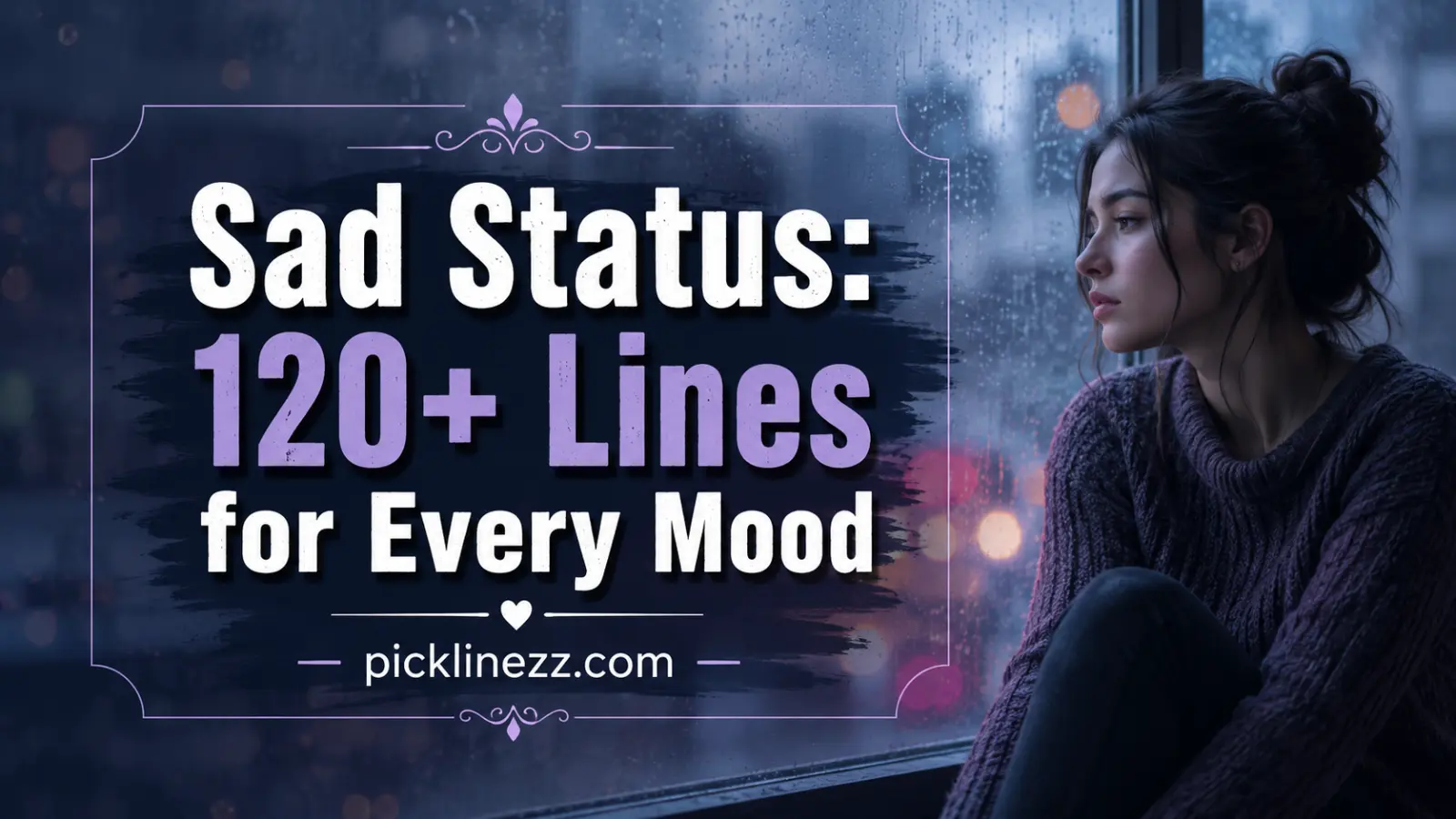 Sad Status: 120+ Lines for Every Mood