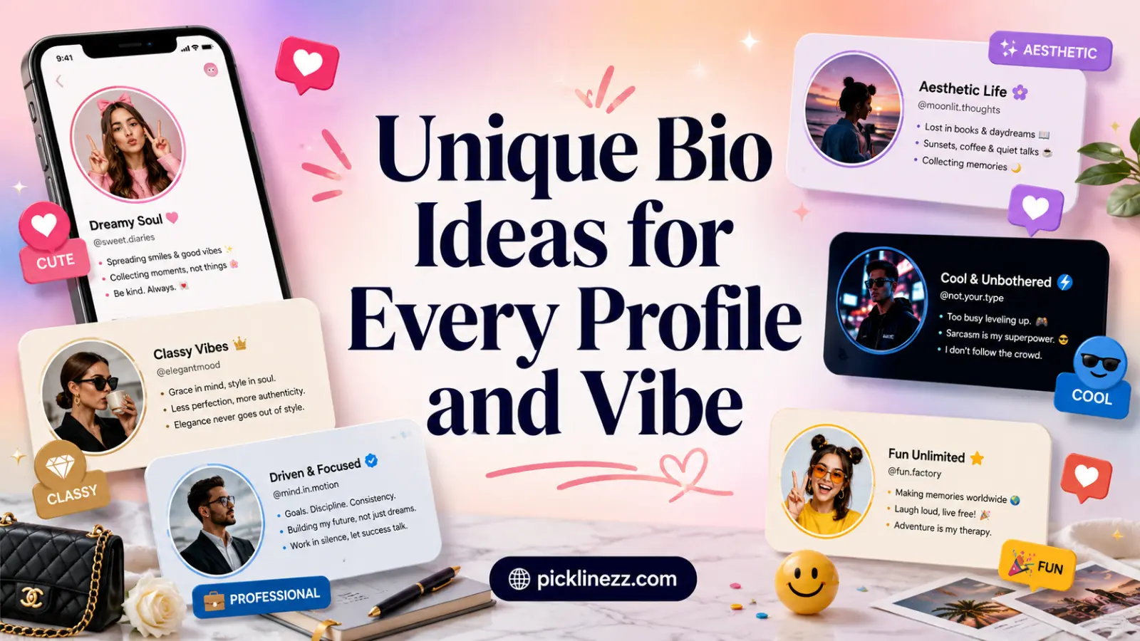 Unique Bio Ideas for Every Profile and Vibe