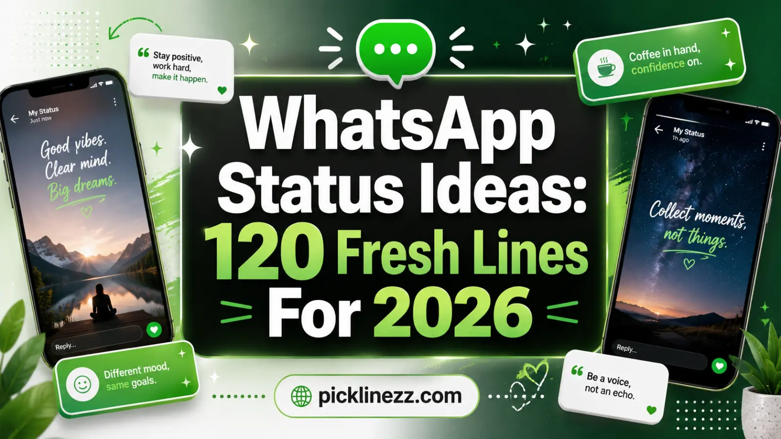 WhatsApp Status Ideas: 120 Fresh Lines For 2026