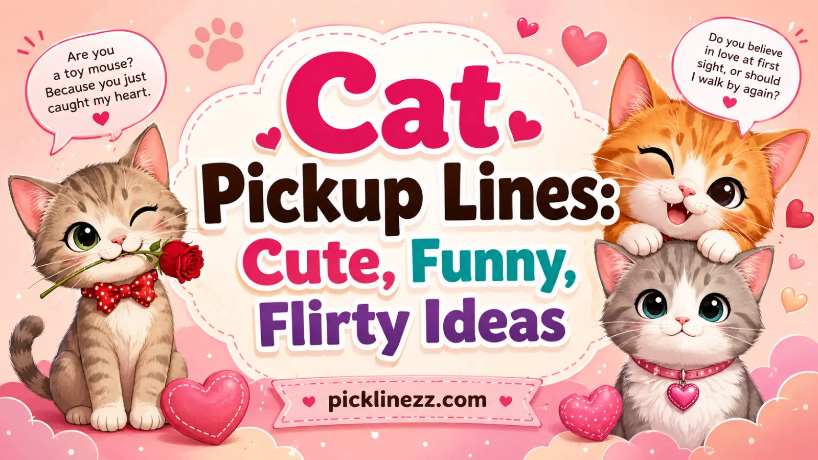 Cat Pickup Lines: Cute, Funny, Flirty Ideas