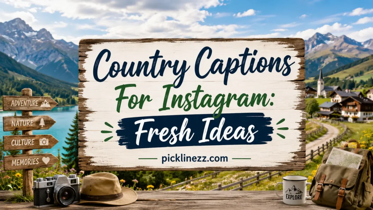Country Captions For Instagram: Fresh Ideas