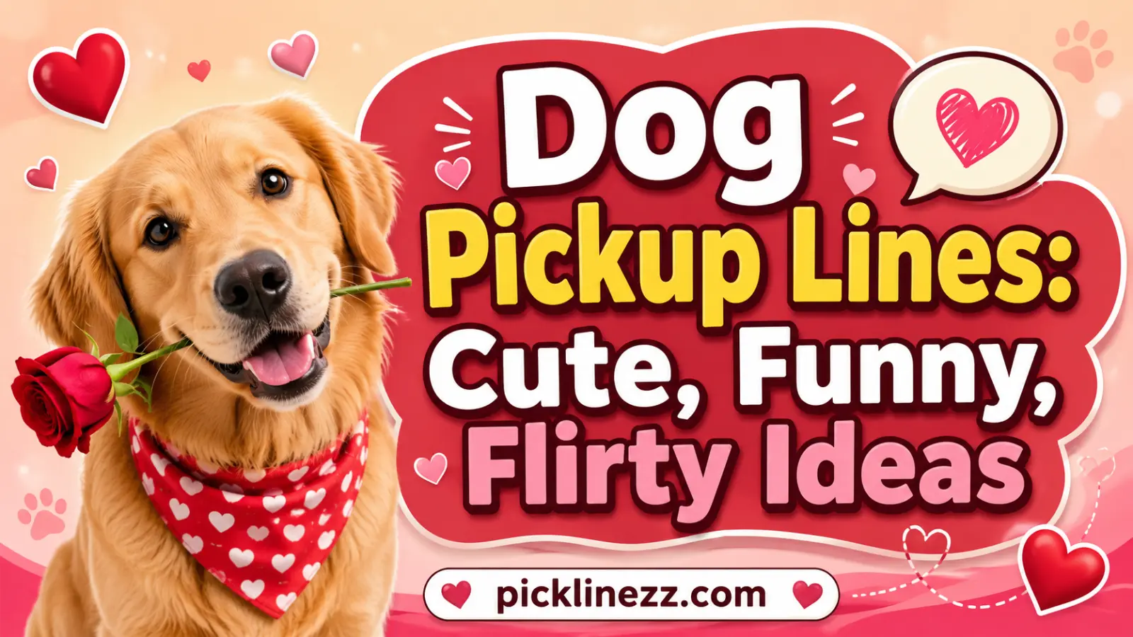 Dog Pickup Lines: Cute, Funny, Flirty Ideas