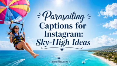 Parasailing Captions for Instagram: Sky-High Ideas