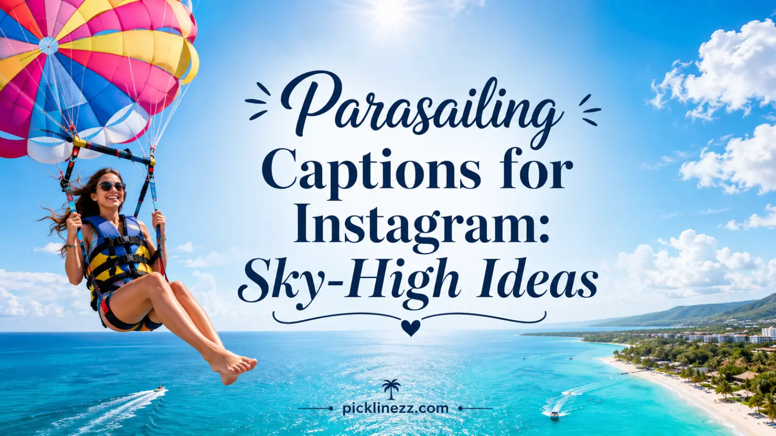Parasailing Captions for Instagram: Sky-High Ideas