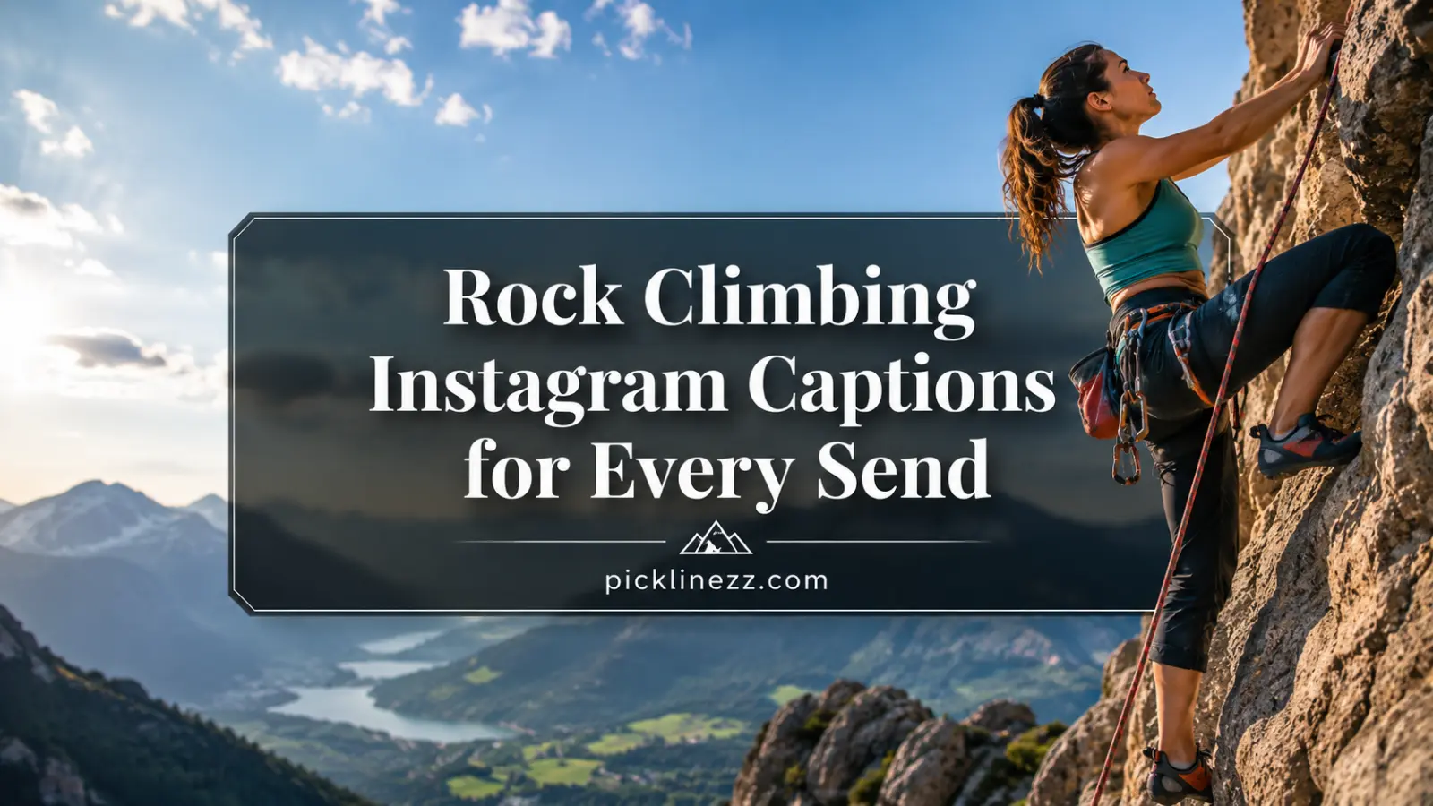 Rock Climbing Instagram Captions for Every Send