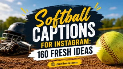 Softball Captions For Instagram: 160 Fresh Ideas